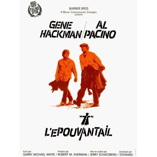 L'epouvantail (Scarecrow) - Véritable Affiche De Cinéma Pliée - Format 120x160 Cm - De Jerry Schatzberg Avec Gene Hackman, Al Pacino, Dorothy Tristan, Ann Wedgeworth - 1973 Réedition 2007