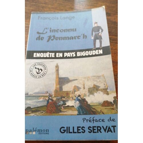 Livre Policier, L Inconnu De Pennarc'h, Enquête En Pays Bigouden
