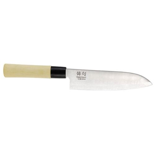 Couteau Santoku 17,5cm Chroma Yakitori