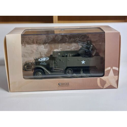 Tank Char Multiple Gun Motor Carriage M16 - 1/43 Atlas-Atlas