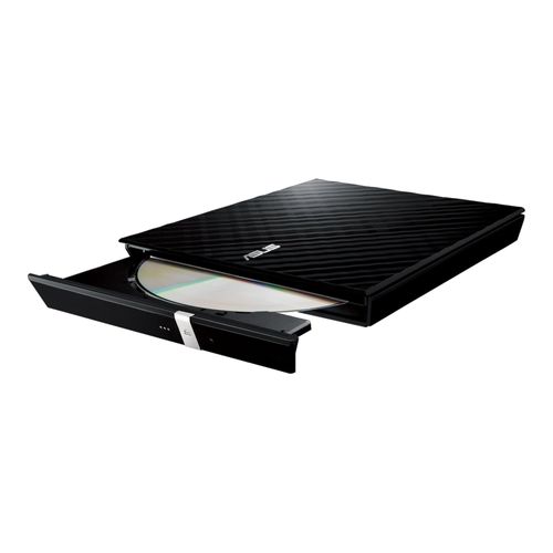 ASUS SDRW-08D2S-U LITE - Lecteur de disque - DVD±RW (±R DL)/DVD-RAM - 8x/8x/5x - USB 2.0 - externe - noir