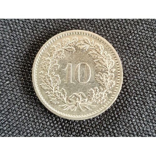 10 Centimes Suisse 1970