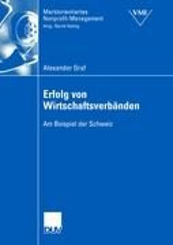 Erfolg Von Wirtschaftsverbänden