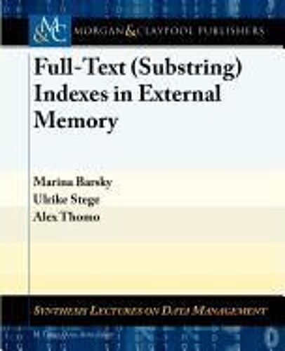 Full-Text (Substring) Indexes In External Memory