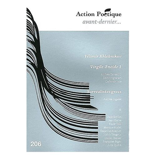Action Poétique N° 206, Décembre 201