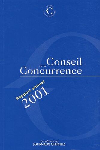 Quinzième Rapport Annuel 2001 - 2 Volumes