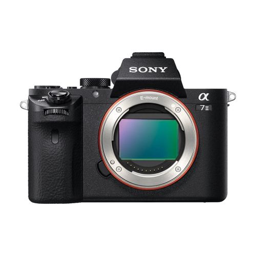 Sony a7 II ILCE-7M2 - Appareil photo numérique - sans miroir - 24.3 MP - Cadre plein - 1080p - corps uniquement - Wi-Fi, NFC - noir