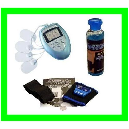 Appareil Electro Stimulation Massage Musculation Fitness Amincissant Electrodes Minceur Ceinture Electrostimulation Slimming Massager + Gel De Contact