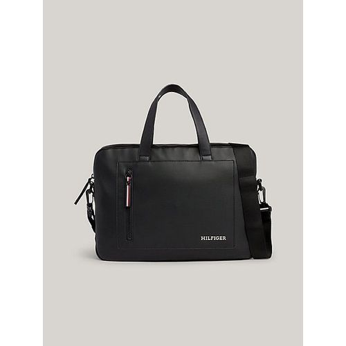 Sac ordinateur en piqué texturé