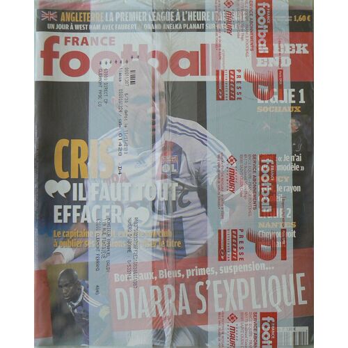 France Football Week End  N° 3370 : Cris "Il Faut Tout Effacer"