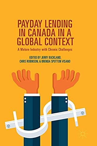 Payday Lending In Canada In A Global Context