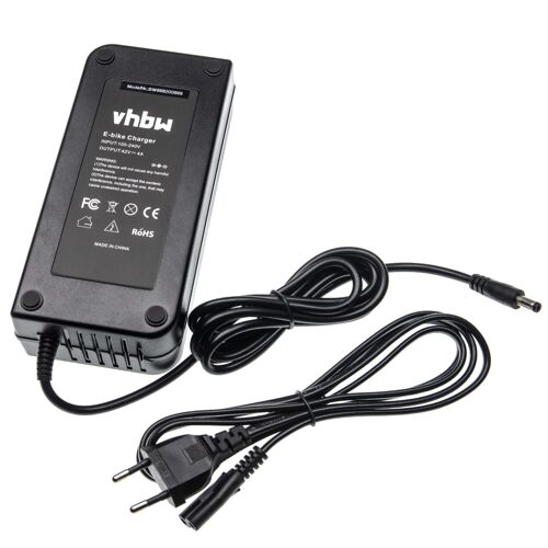Vhbw Chargeur Compatible Avec Mifa (Phylion Batteries Li-Ion) Batteries, Vélos Électriques - Pour Batteries Avec Connexion Ronde