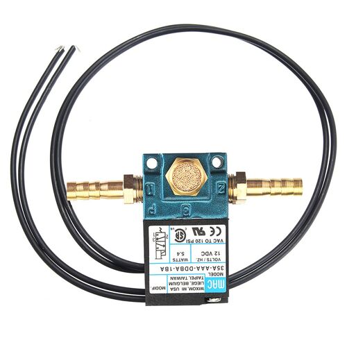 Électrovanne DC 12V 5.4W à 3 ports avec connecteur, électrovanne de commande électronique Boost pour MAC Tools Accessories