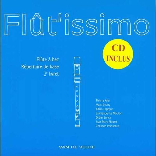 Flût'issimo - Volume 2 Classe De 5ème - Livret + Cd