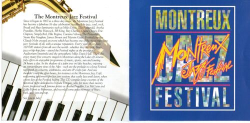 Montreux Jazz Festival - Tribute To Nesuhi Ertegun - Cd Rare