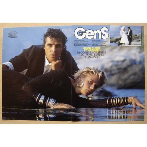 Paris Match N°1948, Coupure De Presse: Julien Clerc