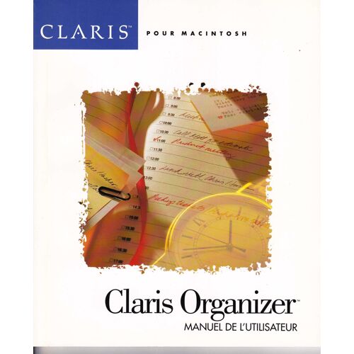 Claris Organizer Manuel De L'utilisateur