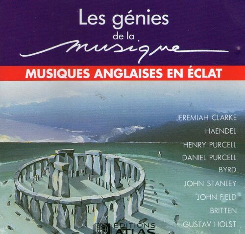Les Génies De La Musique - Musiques Anglaises En Éclat - Cd Rare