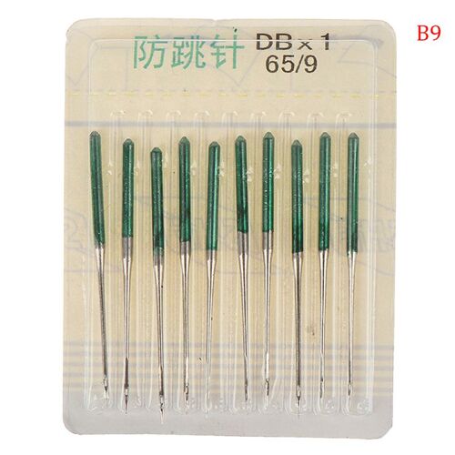 Aiguilles De Couture Anti-Saut, 10 Pièces/Lot, Tissu Extensible Élastique Pour Machine, Accessoires, Outils De Couture Ménagers