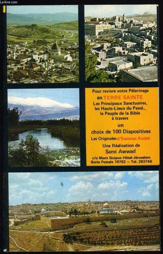 Terre Sainte Pour Revivre Votre Pélerinage