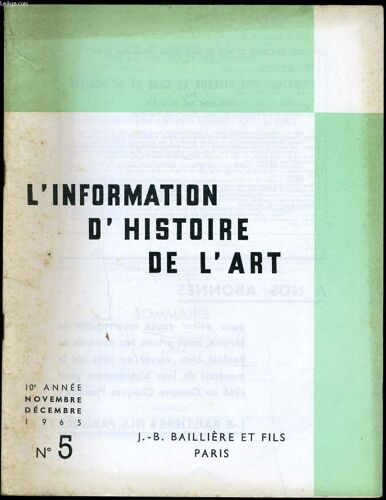Information D'histoire De L'art N°5 : Les Programmes Iconographiques Des Coupoles Dans Les Églises Du Monde Byzantin Et Postbyzantin - Scénographie, Art Des Fêtes, Ballet De Cour, Aux Xvie ...