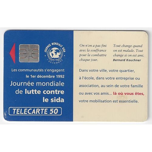 Telecarte 50 - Lutte Contre Le Sida