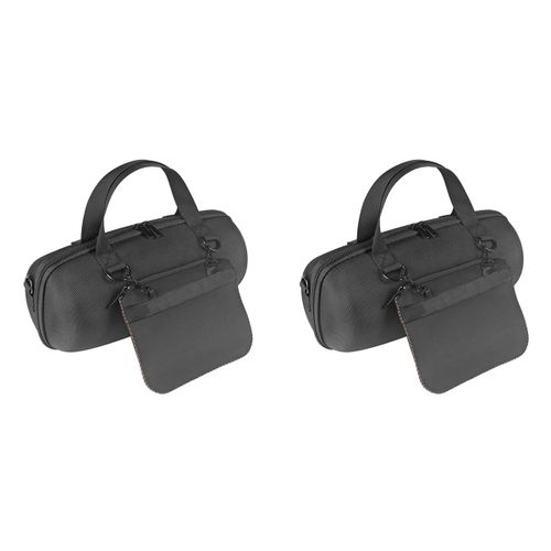 2X ÉTui Rigide en EVA pour Xtreme 3 BoîTe de Rangement Transport Voyage Housse Protection Sac Haut-Parleur Portable Sans (Orange)