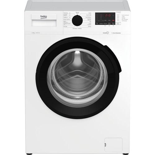 Machine à laver hublot Beko b100 WTE10422XBW - 60x64x84 cm (lxpxh) - 64 litres - 10 kg - 1400 tours/min - blanc