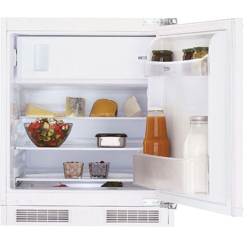 Réfrigérateur combiné Beko BU1153HCN - encastrable - 59.5x54.5x81.8 cm (lxpxh) - 107 litres - classe F - blanc