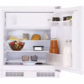 Réfrigérateur combiné Beko BU1153HCN - encastrable - 59.5x54.5x81.8 cm (lxpxh) - 107 litres - classe F - blanc