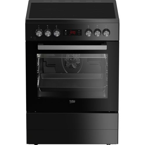 Cuisinière vitrocéramique Beko FSM6730SBCS