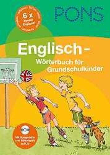 Pons Englisch/Wörterbuch F. Grundschulkinder/M. Cdr
