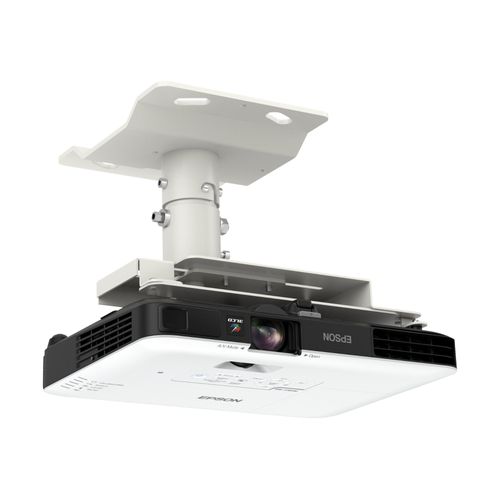 Epson EB-1781W - Projecteur 3LCD - portable - 3200 lumens (blanc) - 3200 lumens (couleur) - WXGA (1280 x 800) - 16:10 - 720p - 802.11n wireless / NFC / Miracast - noir, blanc