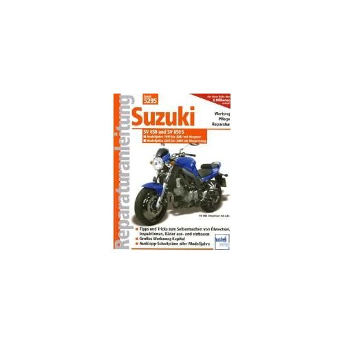 Suzuki Sv 650 / Sv 650 S Mit Vergaser Und Einspritzung