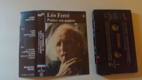Léo Ferré. Poètes Vos Papiers.Le Chien. Petite. La Lettre.....