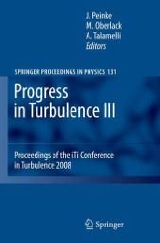 Progress In Turbulence 3