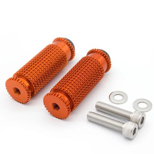 Repose-Pieds Cnc En Aluminium Pour Moto,Pédale,8 Couleurs,8mm,Pour Ducati Diavel 11-15 11-16 Amg 11-12 - Type Orange