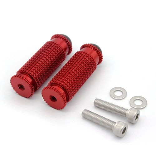Repose-Pieds Cnc En Aluminium Pour Moto,Pédale,8 Couleurs,8mm,Pour Ducati Diavel 11-15 11-16 Amg 11-12 - Type Red
