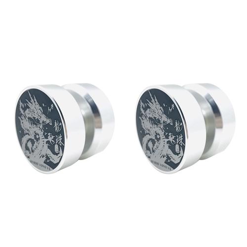 2x Bebooyoyo Roulement À Billes V6 Alliage D'aluminium Aluminium Yo Métal Professionnel Yo-Yo Jouet 2