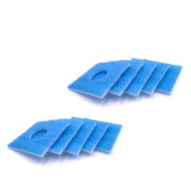 vhbw 10x Filtres pour l'unité de ventilation, ventilateur de bain Lüftec