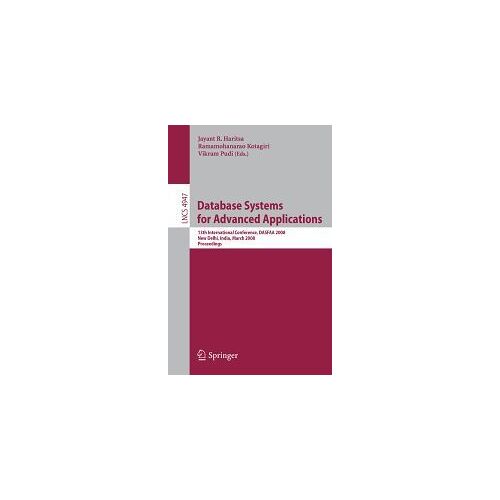 Database Systems For Advanced Applications