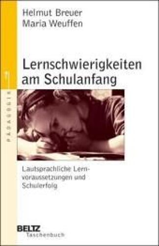Lernschwierigkeiten Am Schulanfang