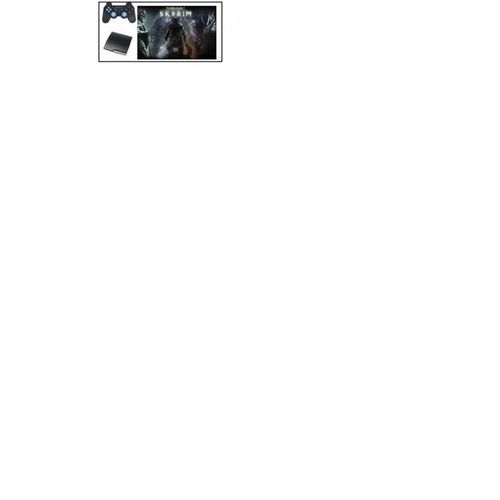Console de salon - Sony - PS3 Slim - 320 Go - Noir - Pack avec Skyrim