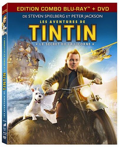 Les Aventures De Tintin "Le Secret De La Licorne" - Edition Collector Boîtier Métal - Blu-Ray + Dvd + Dvd