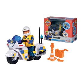 Sam Le Pompier Slp Moto Police + 1 Fig