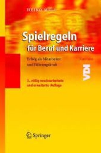 Spielregeln Für Beruf Und Karriere