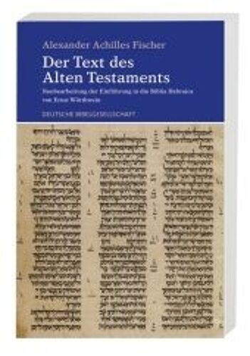 Der Text Des Alten Testaments