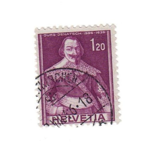 Timbre Oblitéré : Suisse