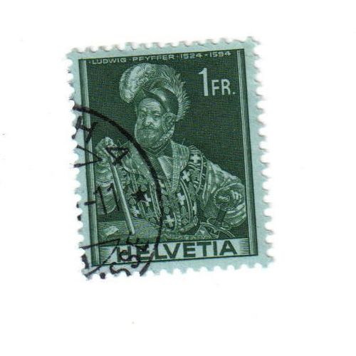 Timbre Oblitéré : Suisse