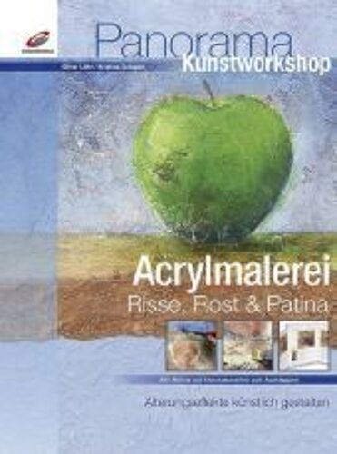 Acrylmalerei. Risse, Rost & Patina